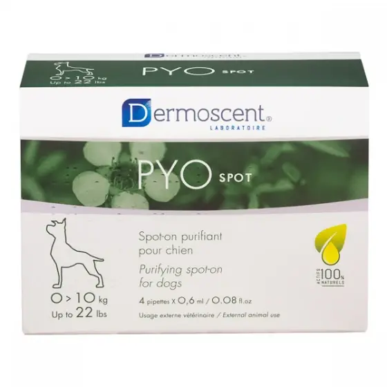 Dermoscent PYOspot 0-10 kg x 4 pipete Cumpărături sigure