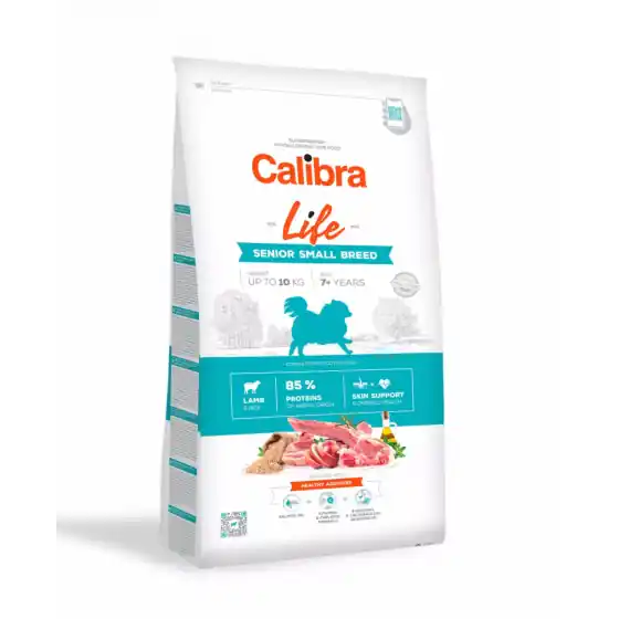 Vezi acum Hrana pentru caini, Calibra Dog Life Senior Small Breed cu Miel, 6 Kg