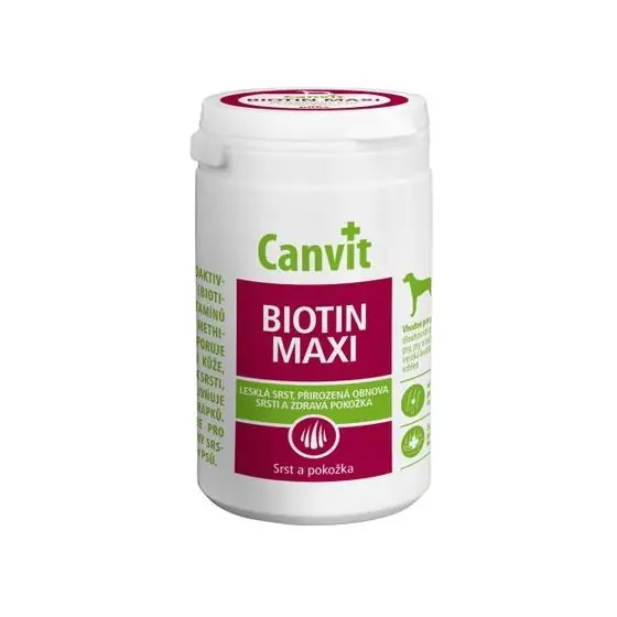 Reducere extra Supliment nutritiv pentru caini Canvit Biotin Maxi, 230g