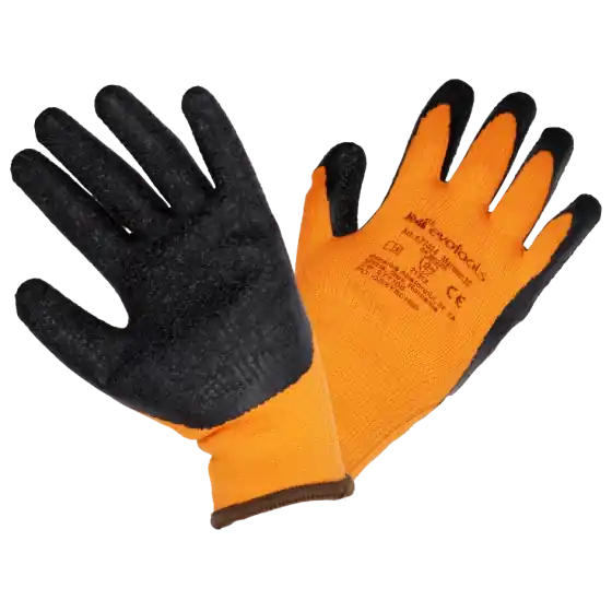 Ultima șansă Manusi Latex Tricotate Negre - M: 11