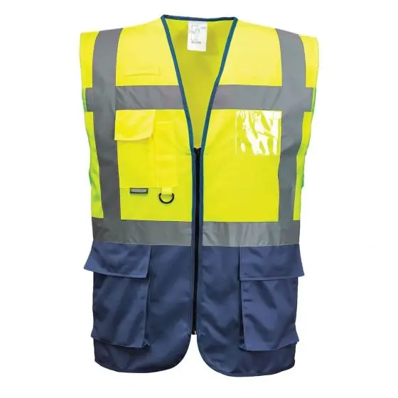 Vesta reflectorizanta neon - Warsaw Executive C476, orange, marimea 2XL Bestseller