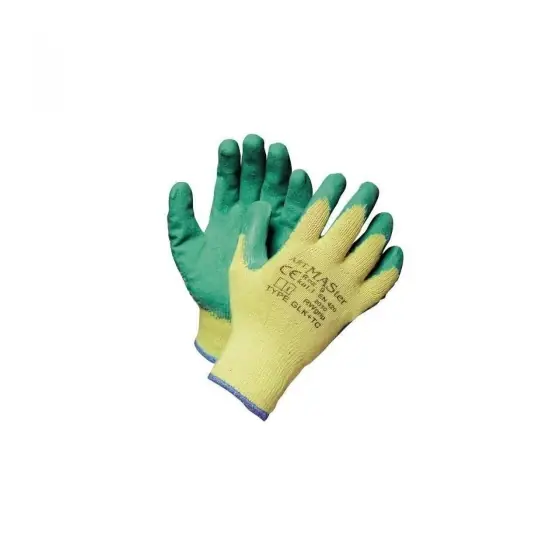 Cumpără acum Mănuși cu peliculă din cauciuc în palmă HS-04-002, m.10, verde