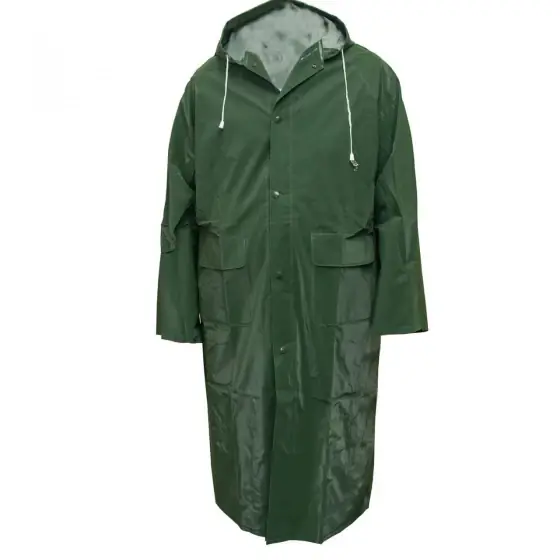 Pelerină impermeabilă din PVC/poliester BE-06-001, verde, xL Ofertă de sezon