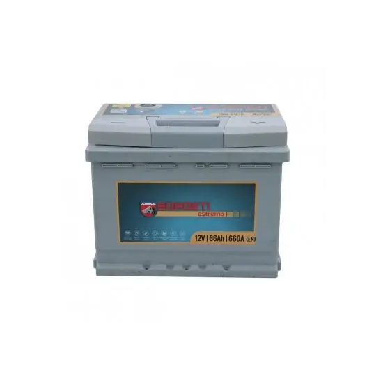 Preț mic Baterie auto 66Ah Sorgeti Estremo, 242x175x190, 660A, 12V