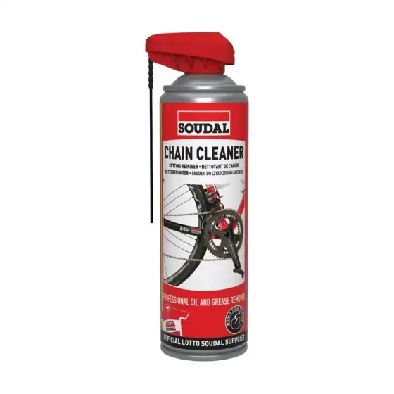 Spray pentru curatat lantul la bicicleta Soudal, 500 ml Expediere rapidă