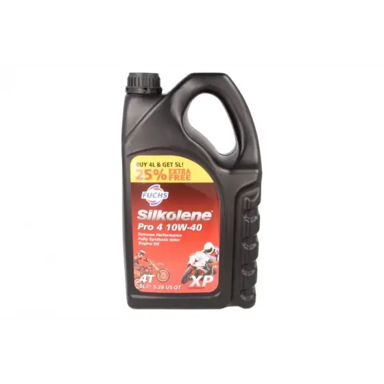 Ofertă Ulei motor 4 timpi Silkolene PRO 4 10W40 - XP 4L+1L