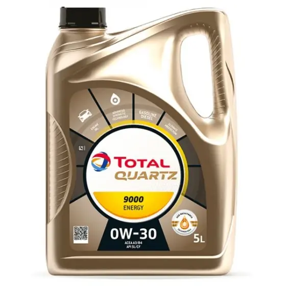 Reducere extra Ulei motor Total QUARTZ 9000 EN. 0W30 5L