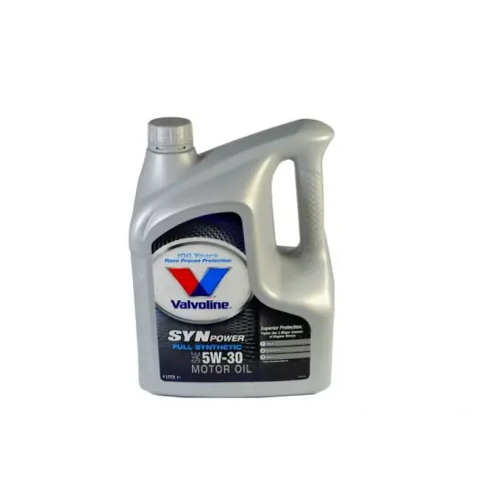 Ulei motor Valvoline SYNPOWER 5W30 4L Preferatul clienților