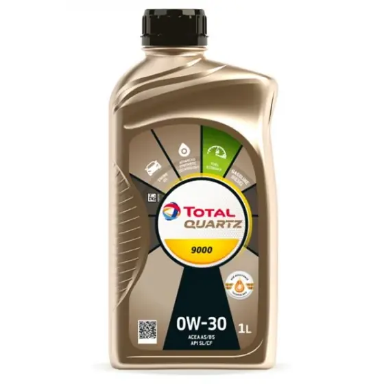 Ulei motor Total QUARTZ 9000 0W30 A5/B5 1L Calitate înaltă