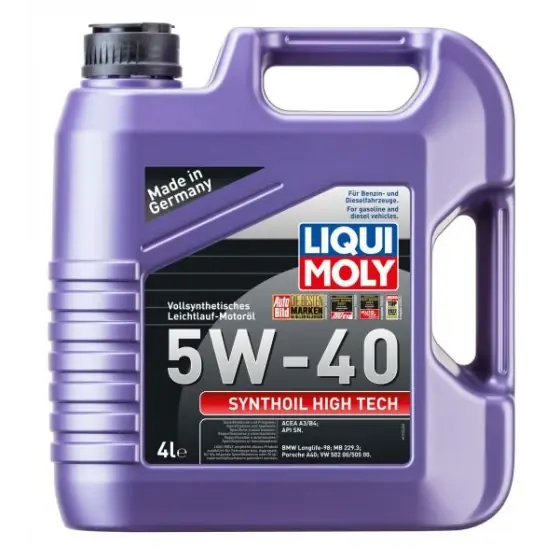Comandă acum Ulei motor Liqui Moly LIM2194 5W40 4L