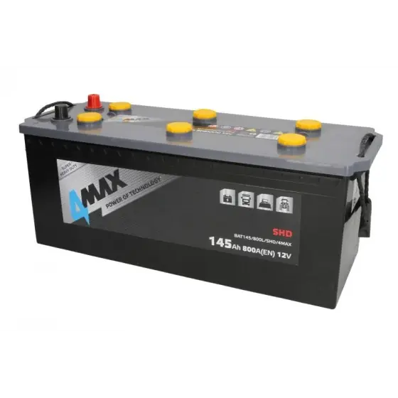 Acumulator Pornire 4MAX 12V BAT145/800L/SHD/4MAX Promoție