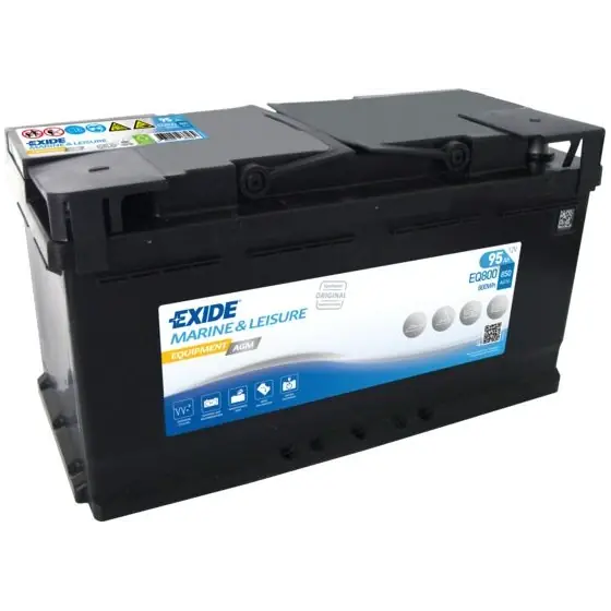 Ieftin Baterie de alimentare EXIDE 12V EQ800