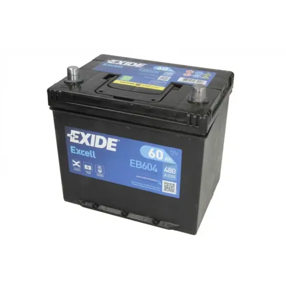 Acumulator Pornire EXIDE 12V EB604 Plată sigură