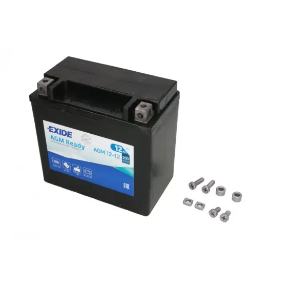 Acumulator Pornire EXIDE 12V YTX14-BS EXIDE READY Lichidare de stoc