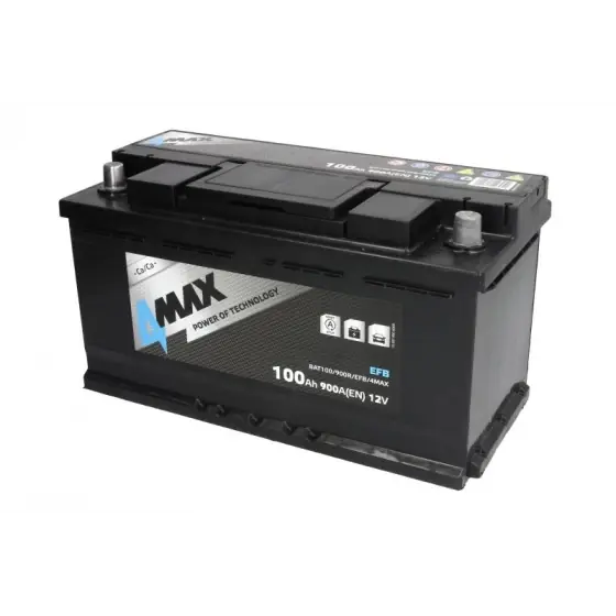 Acumulator Pornire 4MAX 12V BAT100/900R/EFB/4MAX Ofertă exclusivă