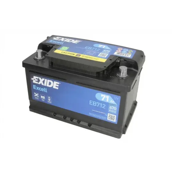 Acumulator Pornire EXIDE 12V EB712 Ofertă limitată