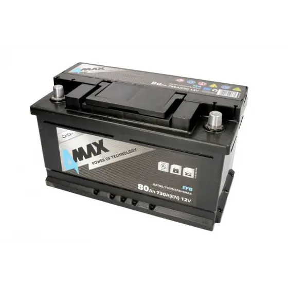 Chilipir Acumulator Pornire 4MAX 12V BAT80/730R/EFB/4MAX