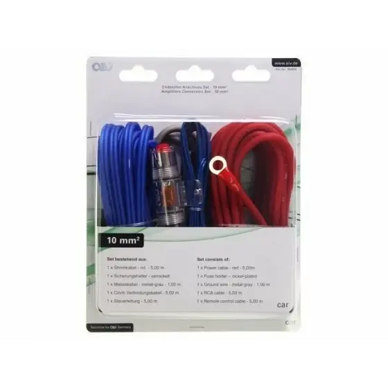 Nu rata Kit cablu alimentare AIV 350940, 8AWG (10 mm²)