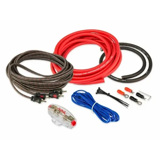 Bestseller Kit cablu alimentare AURA AMP 1204, 4AWG (20 mm2)