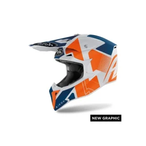 Casca Airoh Wraap Raze Orange Matt Lichidare de stoc