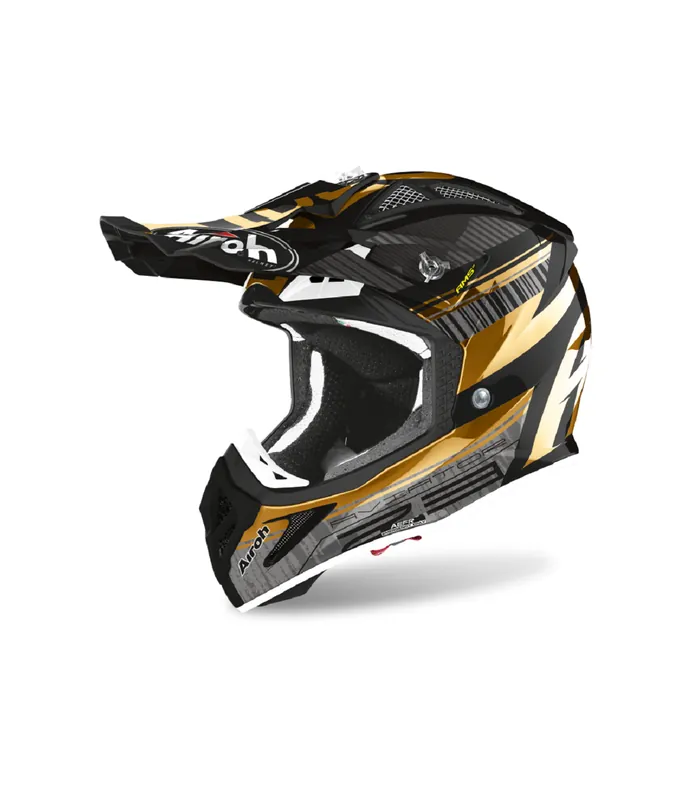 Casca Enduro - Mx Airoh Aviator 2.3 Novak Crom Aur Ofertă limitată