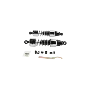 Amortizoare Cruiser seria 412 negre, cromate Reducere de preț