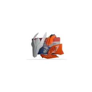 Kit complet caroserie pentru Ktm alb, portocaliu, negru Preferatul clienților