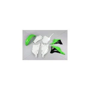 Kit complet caroserie pentru Kawasaki alb, verde, negru Comandă acum