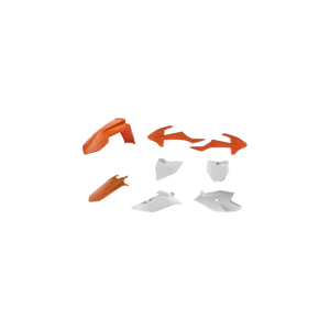 Kit caroserie pentru Ktm portocaliu, alb Ultima șansă