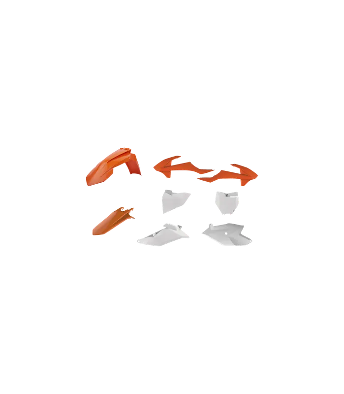 Kit caroserie pentru Ktm portocaliu, alb Ultima șansă