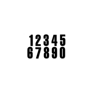 Kit Numeric Negru Nu rata