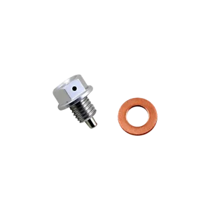 Bestseller Dop de scurgere magnetic argintiu, anodizat transparent