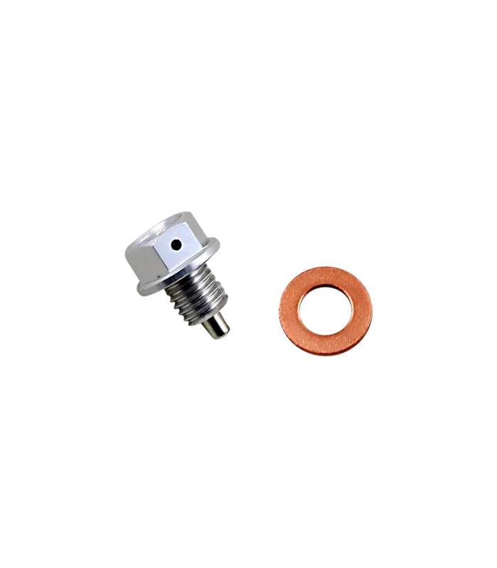 Bestseller Dop de scurgere magnetic argintiu, anodizat transparent