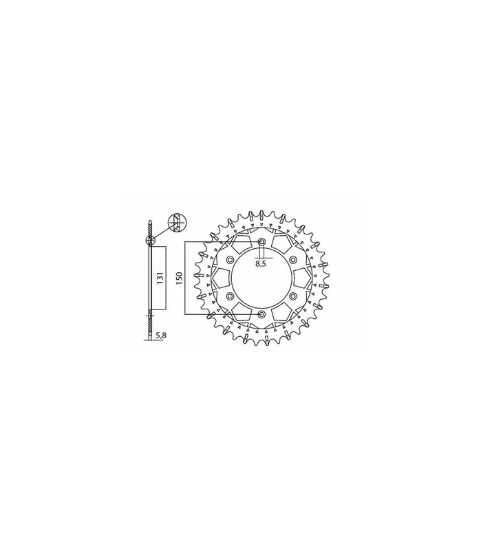 Discount Pinion spate Works Z Steel Natural