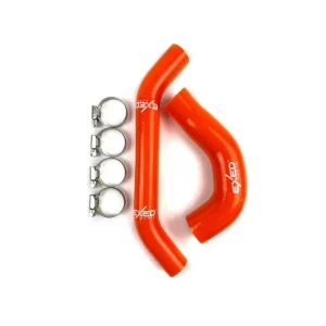 Ultima șansă Kit furtun radiator silicon EXED® pentru KTM / Husqvarna / GASGAS 250/300 2024 - Portocaliu