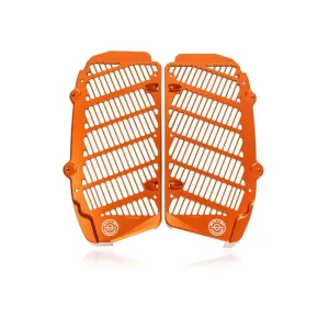 Comandă acum PROTECȚII ANTIGLONȚ - Apărători de radiator KTM/Husqvarna/GASGAS 125-501 Toate modelele 17-24 - Portocaliu