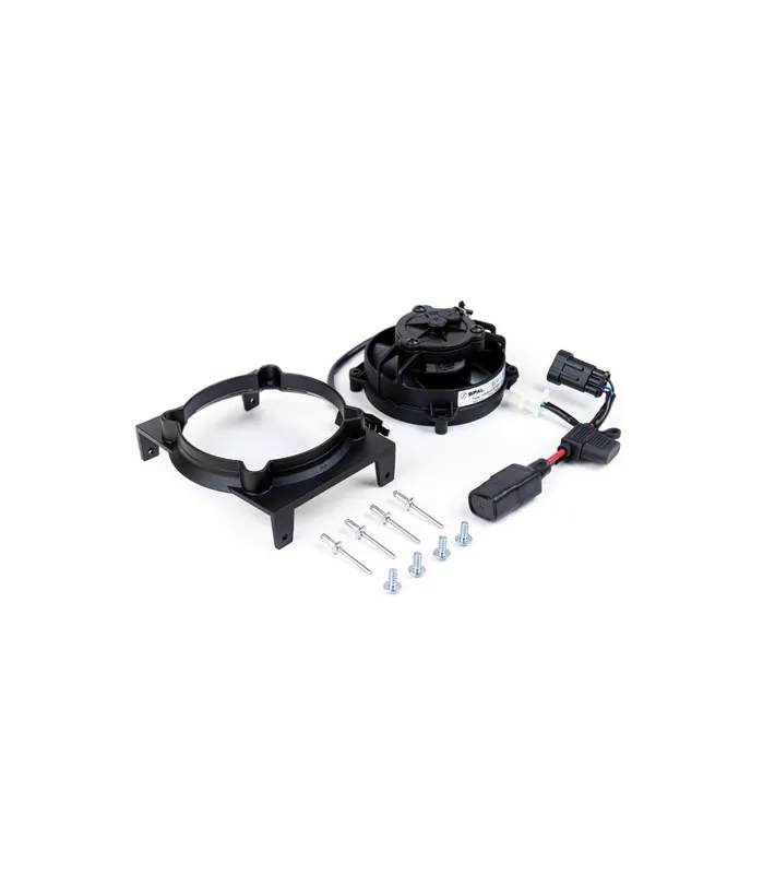 Ventilator de răcire și kit de montare original SPAL pentru SHERCO, cu cablu și releu Ofertă specială