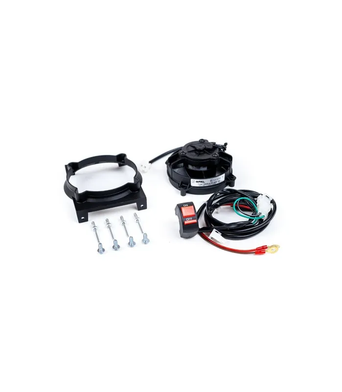 Ventilator de răcire și kit de montare SPAL original pentru Beta RR, cu comutator ON/OFF Ofertă