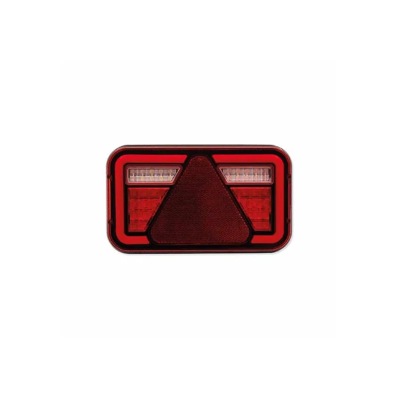 Retur gratuit Lampă spate ASPOCK MULTILED IV stânga / ceață / cu lumină pentru numărul de înmatriculare / baionetă 5-PINI / 12/24V