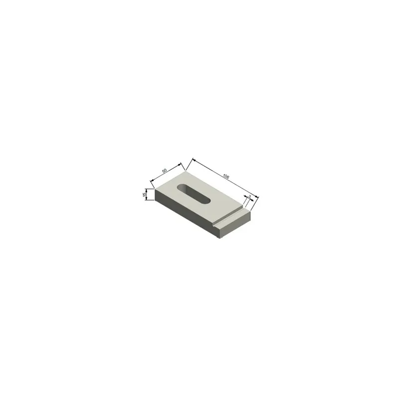 Conector de aluminiu 106x15x3 Ofertă specială