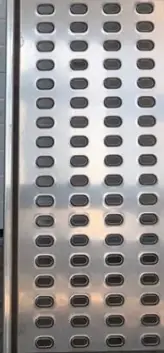 Tabla aluminiu cu margini 2,5m, 4 gauri 50 cm Cumpără acum