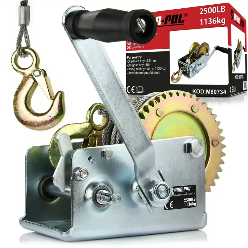 Troliu manual 2500 lbs Reducere extra