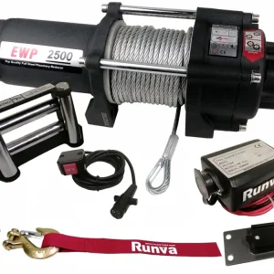 Troliu electric auto dube jeep RUNVA EWP3500A 12V 3500 LBS (1588 kg) Super ofertă