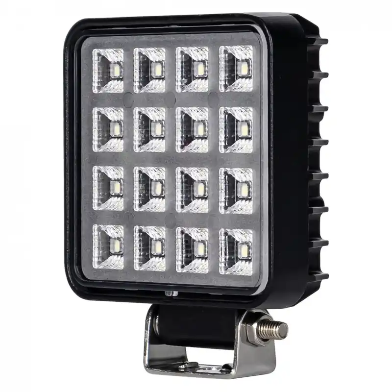 Comandă acum Lampă de lucru pătrată cu 16 LED-uri și întrerupător L0154