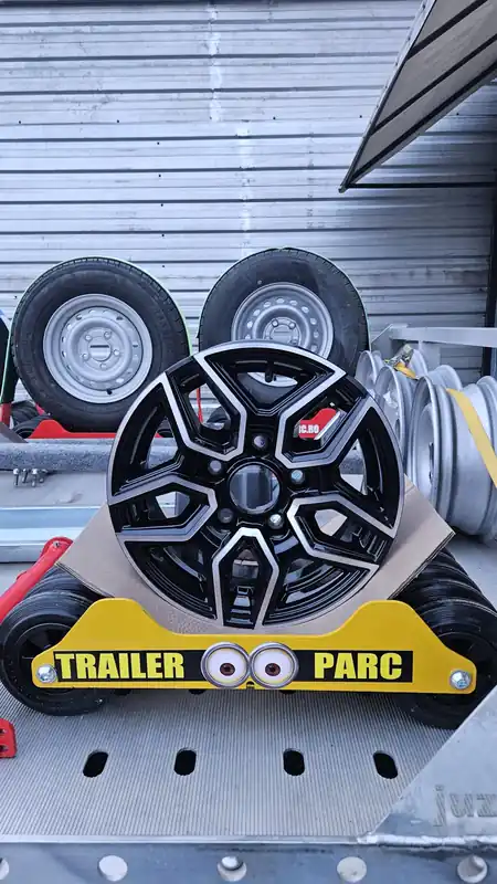 Reducere extra Janta trailer din aliaj negru ATT R13C 5X112 12W-390
