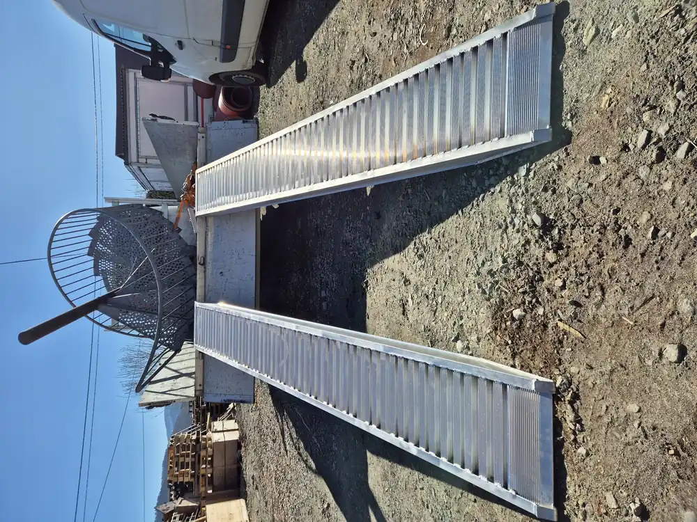 Rampe de încărcare/descarcare aluminiu 3000 x 350 mm, 3710 kg Livrare rapidă