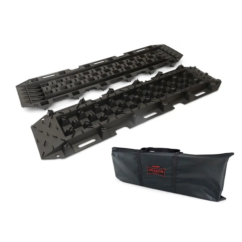 Ieftin Capcane pentru troliu Dragon off-road, set de 2, negre