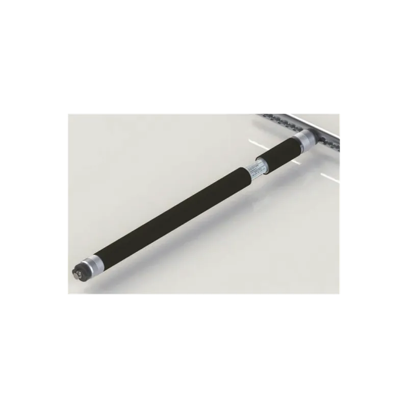 Bară telescopică de despărțire din aluminiu AIRLINE 1400-1960 mm, acoperire PVC neagră Discount