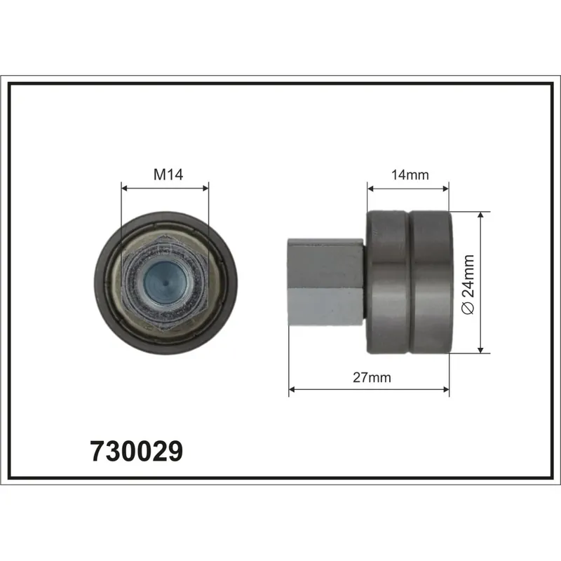 Rolă pentru acoperiș/cortină FI 24 L 27 Ofertă exclusivă