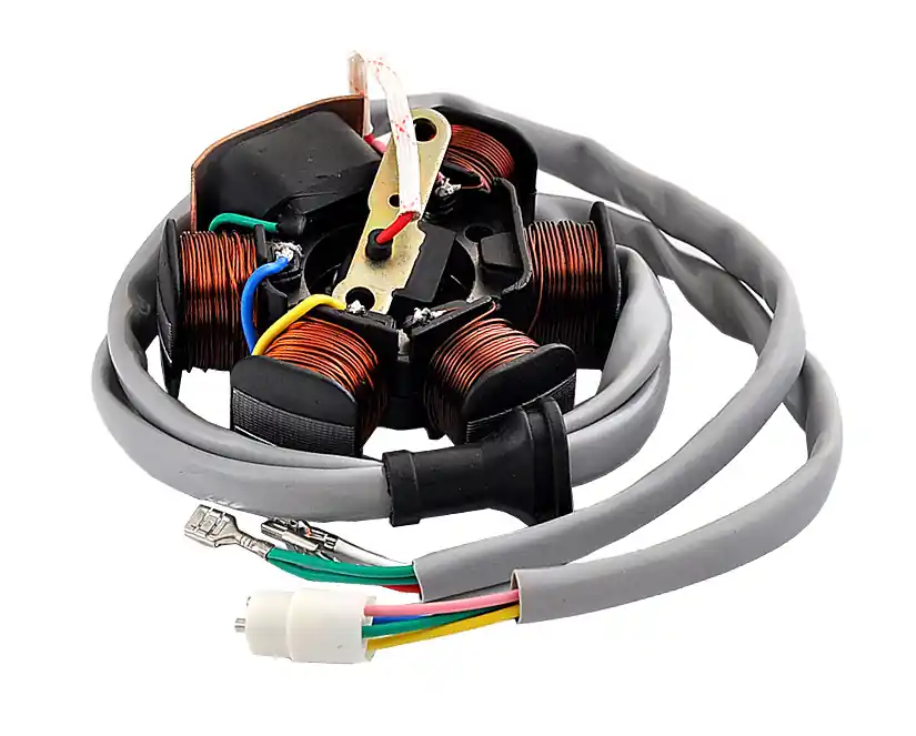 Stator Gilera Typhoon/Piaggio NRG 50-80cc (6 bobine+senzor de scanteie) Preț promoțional